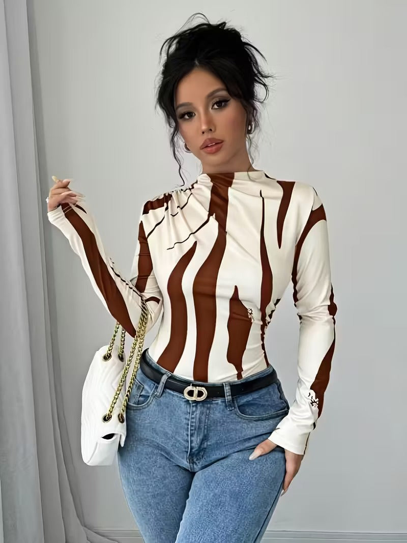 Camiseta estampada- Zebra