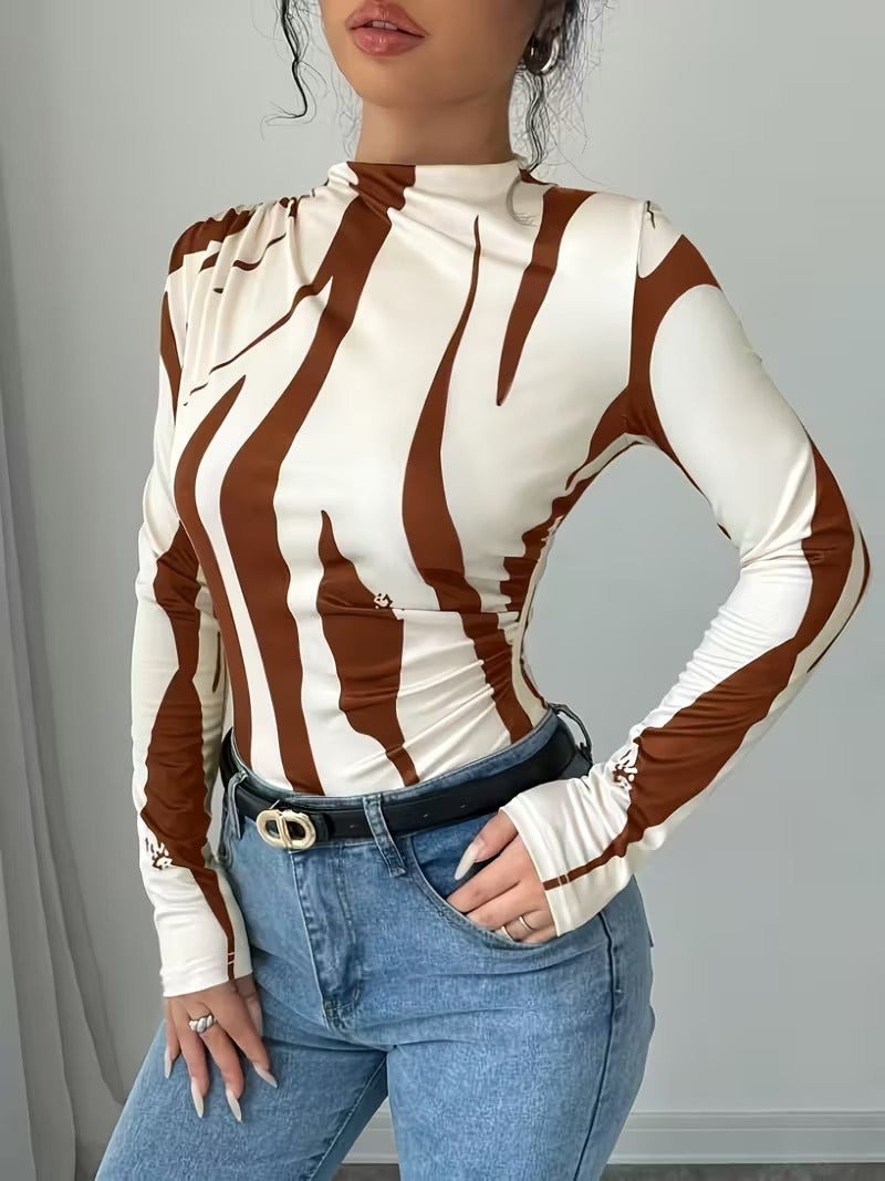 Camiseta estampada- Zebra