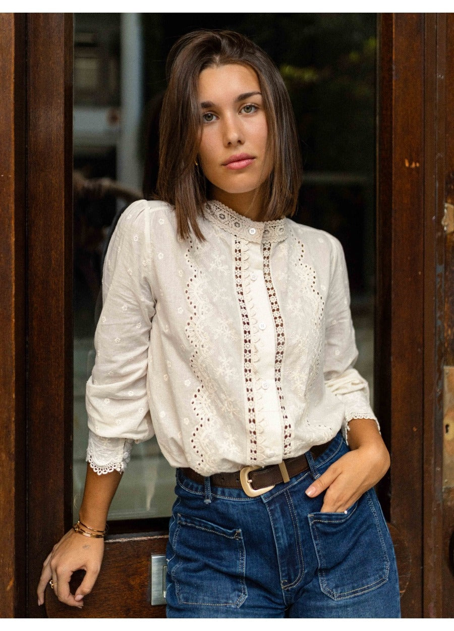Blusa bordada- Emily