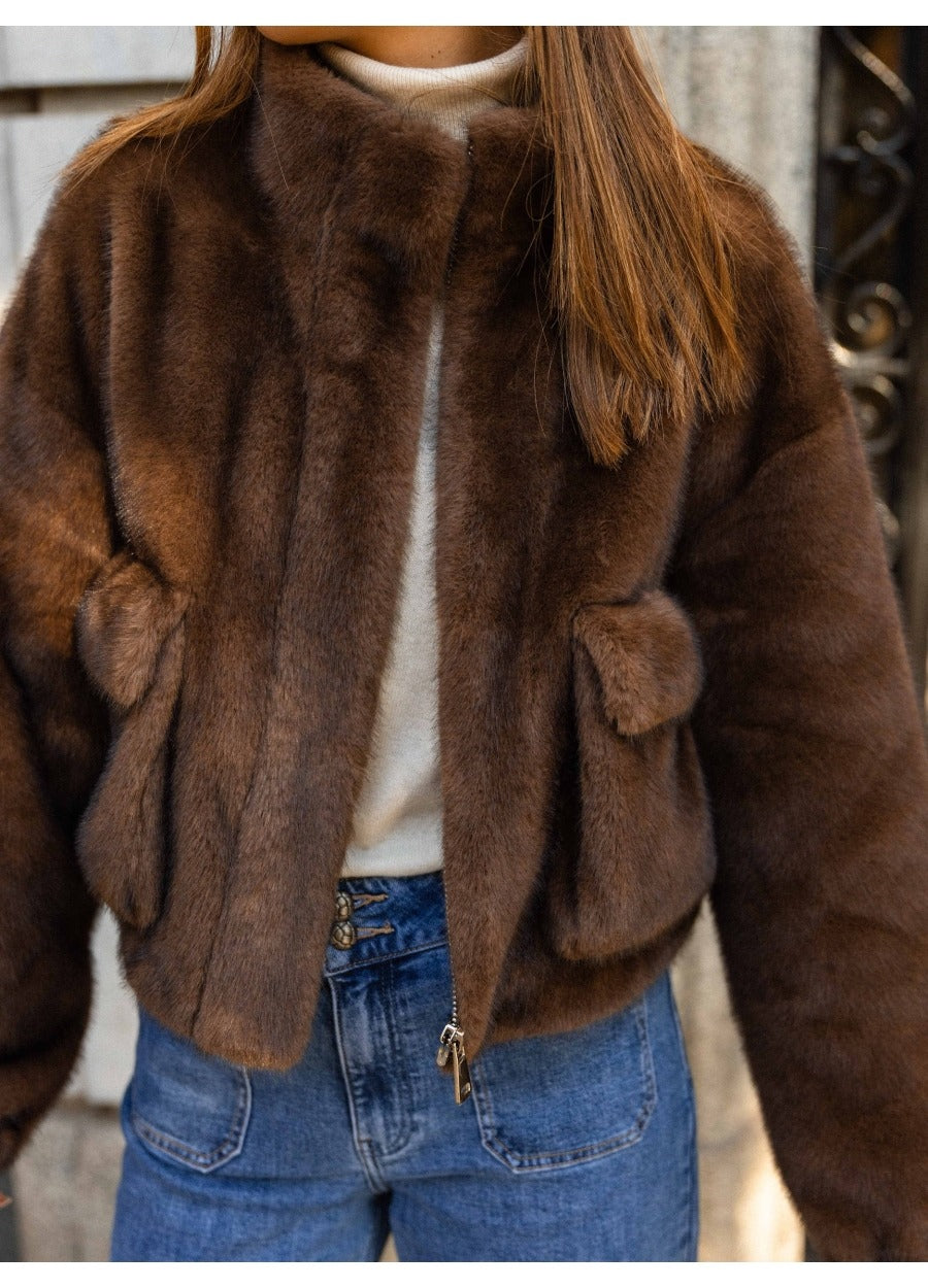 Abrigo de pelo- Elba