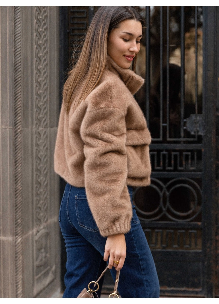 Abrigo de pelo- Elba