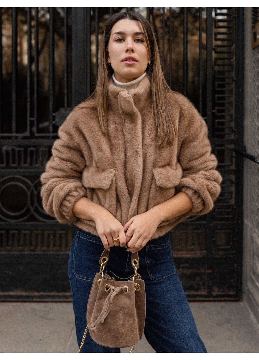 Abrigo de pelo- Elba