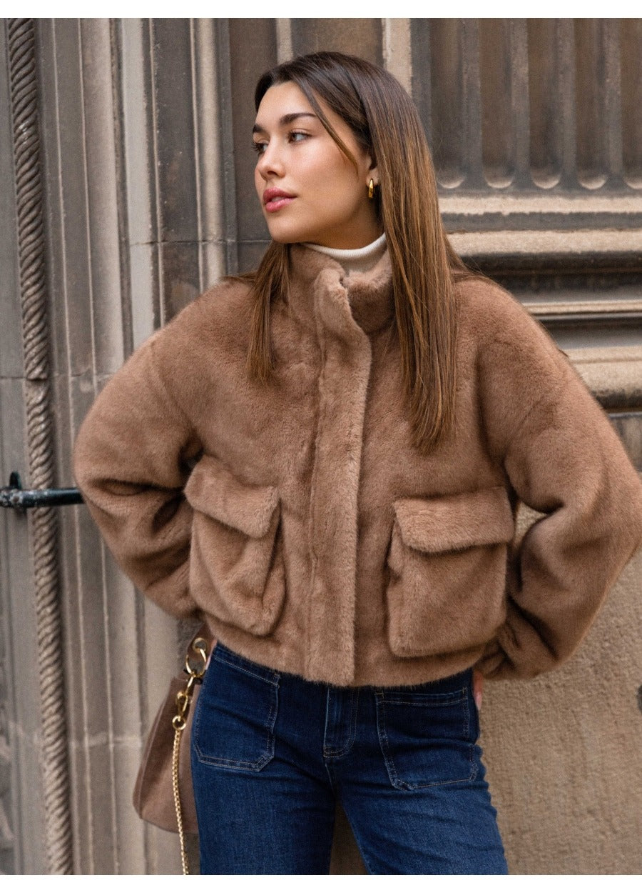 Abrigo de pelo- Elba