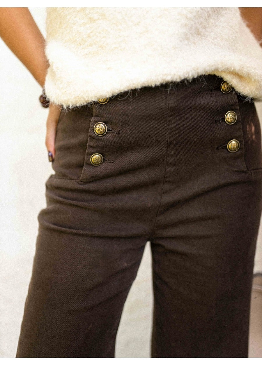 Pantalón Botonero- Gala