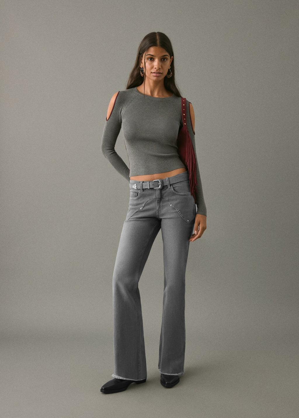 Pantalón tiro bajo- Adelise